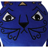 70CM ABBA Léopard Tacheté Bleu Jouet en Peluche