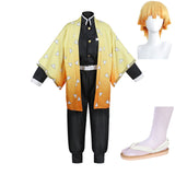 Adulte Demon Slayer Agatsuma Zenitsu Cosplay Costume