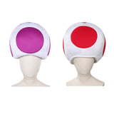 Adulte Super Mario Bros Toad Kinopio Rouge Chapeaux Carnaval  Accessorie