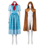 Stranger Things Saison 5 Holly Wheeler Robe Bleue Cosplay Costume