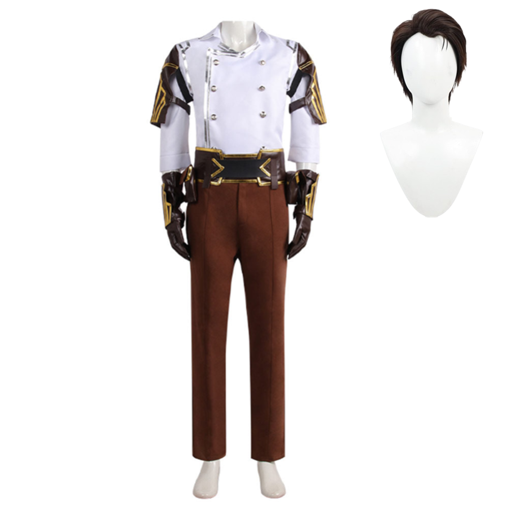 Arcane: League of Legends Saison 2(2024) Jayce Talis Cosplay Costume Perruque