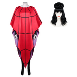 Beetlejuice Lydia Deetz Tenue Rouge Cosplay Costume