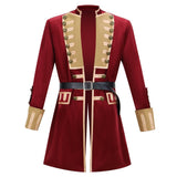 Cosplay Costume Washington Young Washington(2026) Film Cosplay Veste Rouge+Chapeau Homme