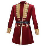 Cosplay Costume Washington Young Washington(2026) Film Cosplay Veste Rouge+Chapeau Homme