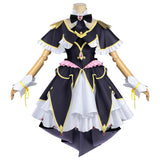 Cosplay Costume Luluka Moria Star Detective Precure!(2026) Anime Cosplay Tenue Violette et Noire Femme