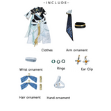 Wuthering Waves Jinhsi Cosplay Costume  Accessoires Complets