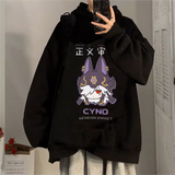Jue Genshin Impact HuTao Cyno Sweat à Capuche Costume