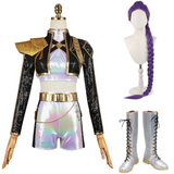 KPop Demon Hunters Rumi Tenue Noire Cosplay Costume Ver.2