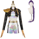 Rumi Zoey Rumi Tenue Noire Cosplay Costume