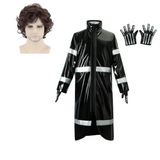 Coraline Wybie Lovat Cosplay Costume Perruque Gants