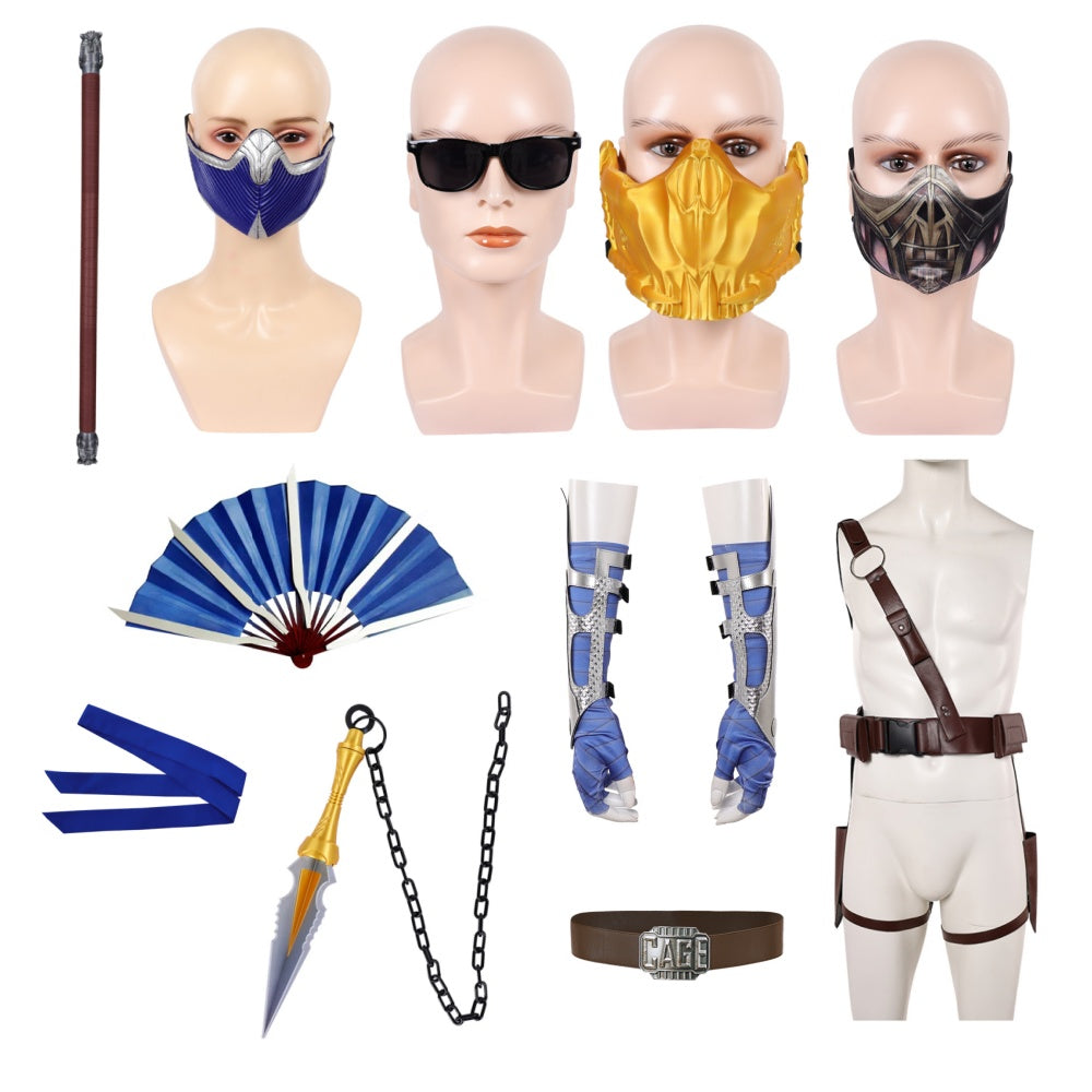 Cosplay Accessorie Scorpion/Jade/Kitana/Johnny/Kano Mortal Kombat 2(2026) Film Accessorie