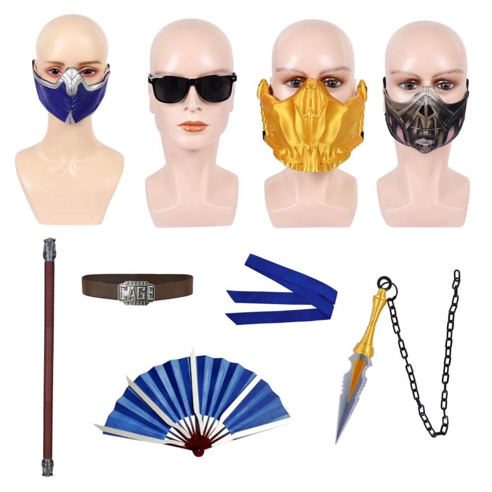 Cosplay Accessorie Scorpion/Jade/Kitana/Johnny Mortal Kombat 2(2026) Film Accessorie