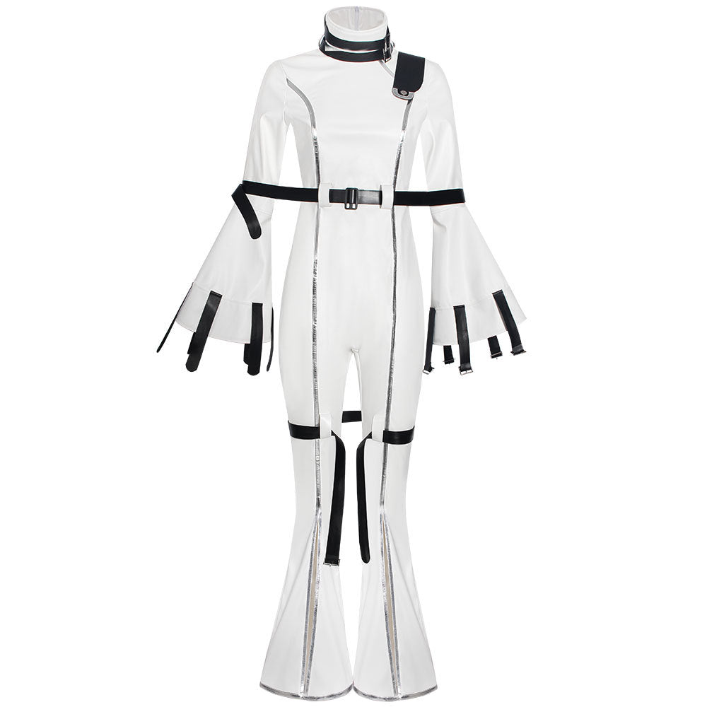 Cosplay Costume C.C. Code Geass 20e Anniversaire Anime Cosplay Tenue Blanche Femme