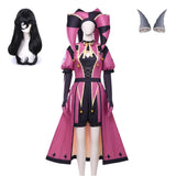 Cosplay Costume Columbina The Freak Circus Jeu Cosplay Tenue Rose Femme Perruque