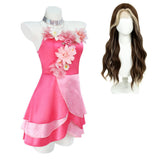 Cosplay Costume Flora Winx Club: The Magic Is Back(2026) TV Cosplay Robe Rose Femme
