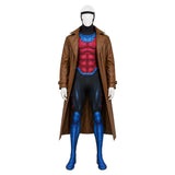 Cosplay Costume Gambit X-Men '97 Saison 2(2026) TV Cosplay Combinaison Brune Homme