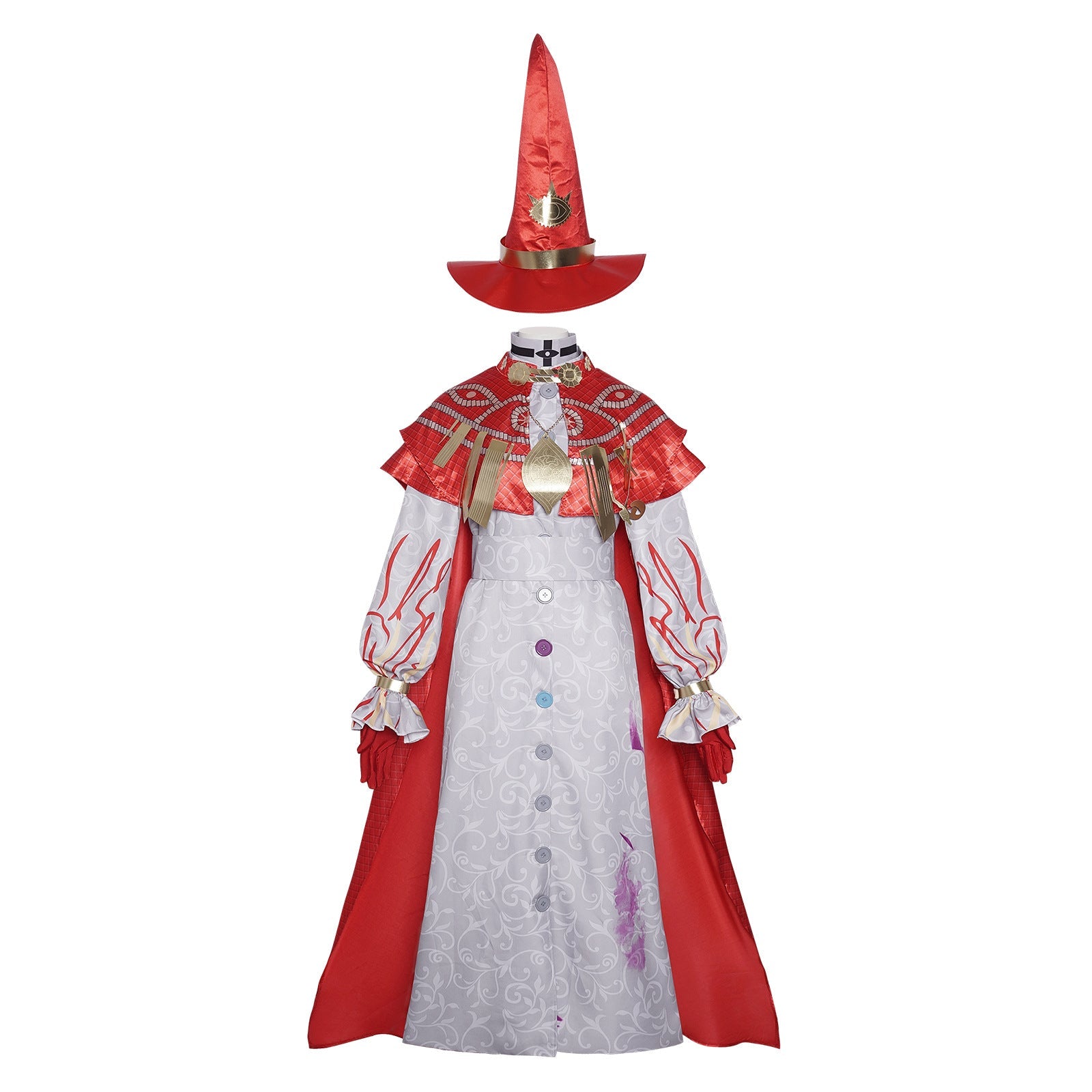Cosplay Costume Innocent Sea of Remnants(2026) Jeu Cosplay Robe Rouge Femme