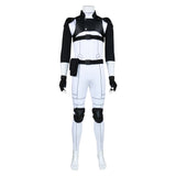 Cosplay Costume Jirou Azuma Black Torch(2026) Anime Cosplay Combinaison Blanche et Noire Homme