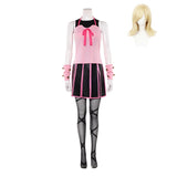Cosplay Costume Lucy Steel JoJo‘s Bizarre Adventure 7(2026) Anime Cosplay Tenue Rose et Noire Femme