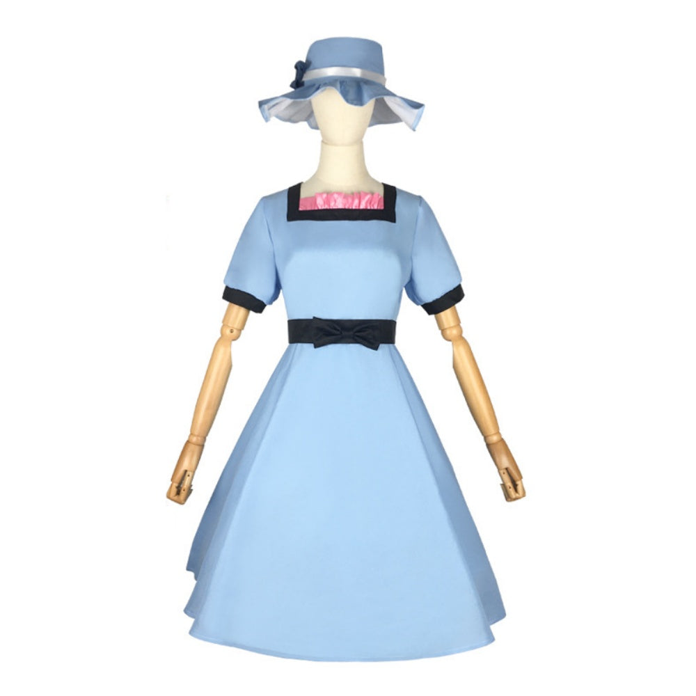 Cosplay Costume Mayuri Shiina Steins Gate Re: Boot(2026) Jeu Cosplay Robe Bleue Femme
