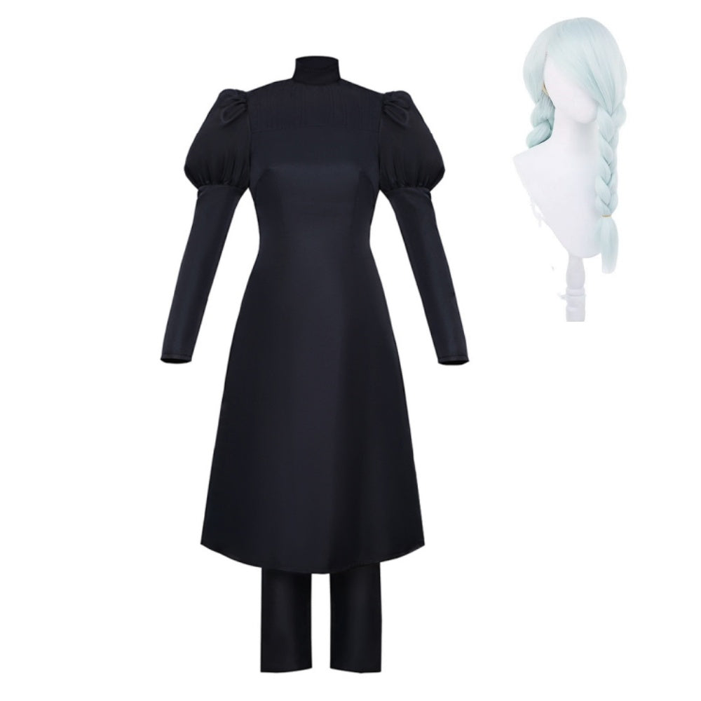 Cosplay Costume Mei Mei Jujutsu Kaisen Saison 3(2026) Anime Cosplay Tenue Noire Femme Perruque