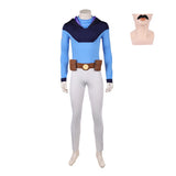 Cosplay Costume Omni-Man Invincible 4(2026) TV Cosplay Tenue Bleue et Blanche Homme