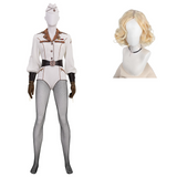 Cosplay Costume Private Angel The Boys Vought Rising(2027) TV Cosplay Uniforme Blanc Femme Perruque
