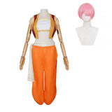 Cosplay Costume Ram RE0(2026) Anime Cosplay Tenue Orange Femme