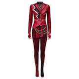 Cosplay Costume Red Descendants: Wicked Wonderland(2026) Film Cosplay Combinaison Rouge Adulte & Enfant Ver.2