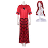 Cosplay Costume Red Descendants: Wicked Wonderland(2026) Film Cosplay Pyjama Rouge Femme