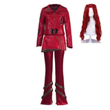 Cosplay Costume Red Descendants: Wicked Wonderland(2026) Film Cosplay Tenue Rouge Femme
