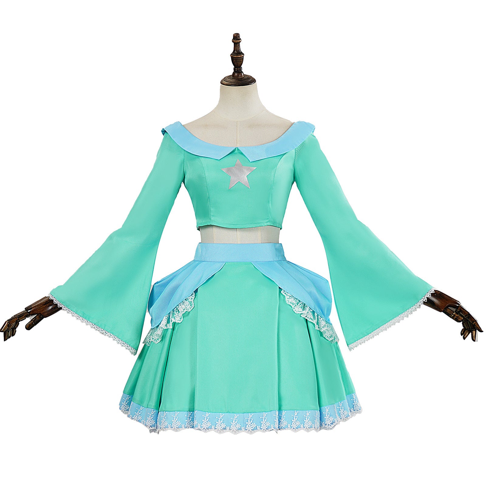 Cosplay Costume Rosalina The Super Mario Galaxy Movie(2026) Film Cosplay Tenue Bleue Femme