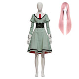 Cosplay Costume Sapphire The Ribbon Hero(2026) Anime Cosplay Robe Verte Femme