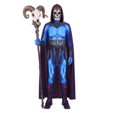 Cosplay Costume Skeletor Les Maîtres de l'Univers(2026) Film Cosplay Combinaison Bleue Homme