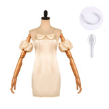 Cosplay Costume Sua Alien Stage(2026) TV Cosplay Robe Blanche Femme Accessoire