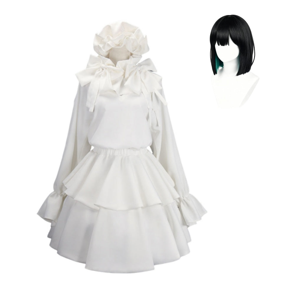 Cosplay Costume Sua Alien Stage(2026) TV Cosplay Tenue Blanche Femme Perruque