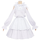 Cosplay Costume Sua Alien Stage(2026) TV Cosplay Tenue Blanche Femme Ver.2