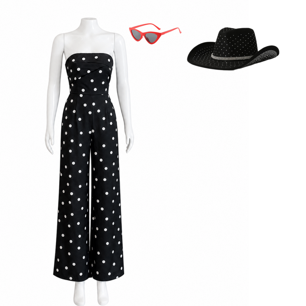 Cosplay Costume Susie Glass The Gentlemen Saison 2(2026) TV Cosplay Combinaison Pantalon Noir Femme Perruque Chapeau