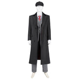 Cosplay Costume Tommy Shelby Peaky Blinders TV Cosplay Tenue Noire Homme