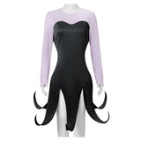 Cosplay Costume Ursula La Petite Sirène Film Cosplay Robe Noire et Rose Femme