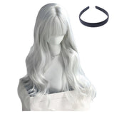 Cosplay Perruque Clea Clair Obscur：Expedition 33 Jeu Perruque Blanche Femme