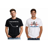 Costume Dr. Ryland Grace Project Hail Mary(2026) Film T-shirt Noir/Blanc Homme