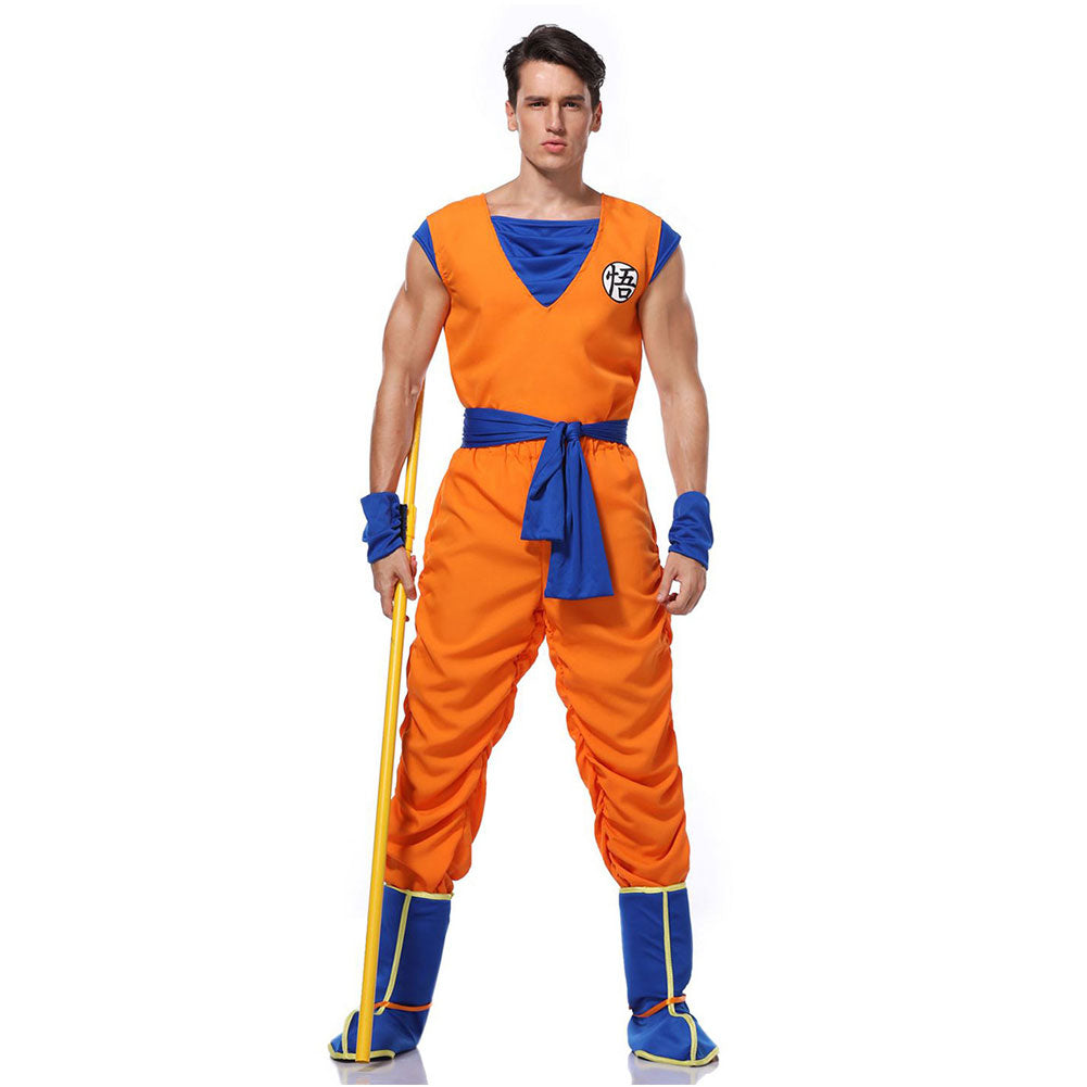 Adulte Dragon Ball Z dbz Goku Costume Homme Halloween Costume