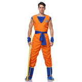 Adulte Dragon Ball Z dbz Goku Costume Homme Halloween Costume