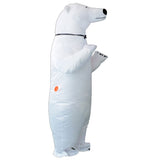 Adulte Ours Polaire Gonflable Costume pour Halloween
