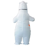 Adulte Ours Polaire Gonflable Costume pour Halloween