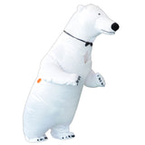 Adulte Ours Polaire Gonflable Costume pour Halloween