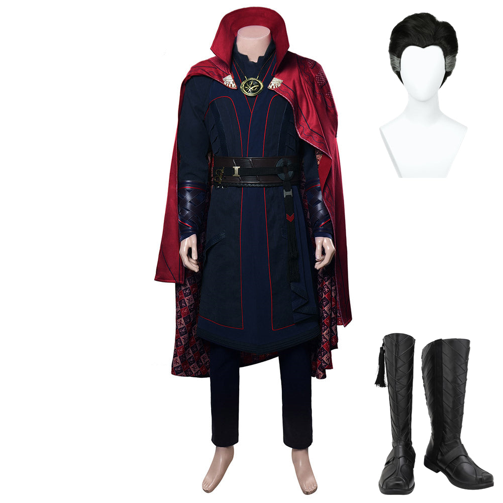 Doctor Strange in the Multiverse of Madnes Cosplay Costume Perruque