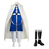 Frieren: Beyond Journey's End Himmel Tenue Bleue et Blanche Cosplay Costume