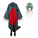 Gachiakuta Gita Tenue Grise et Rouge Cosplay Costume